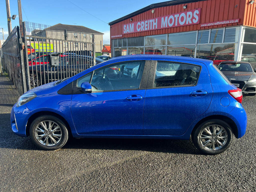 Toyota Yaris 1.5 Vvt-i Icon Cvt KL19USV Blue #3