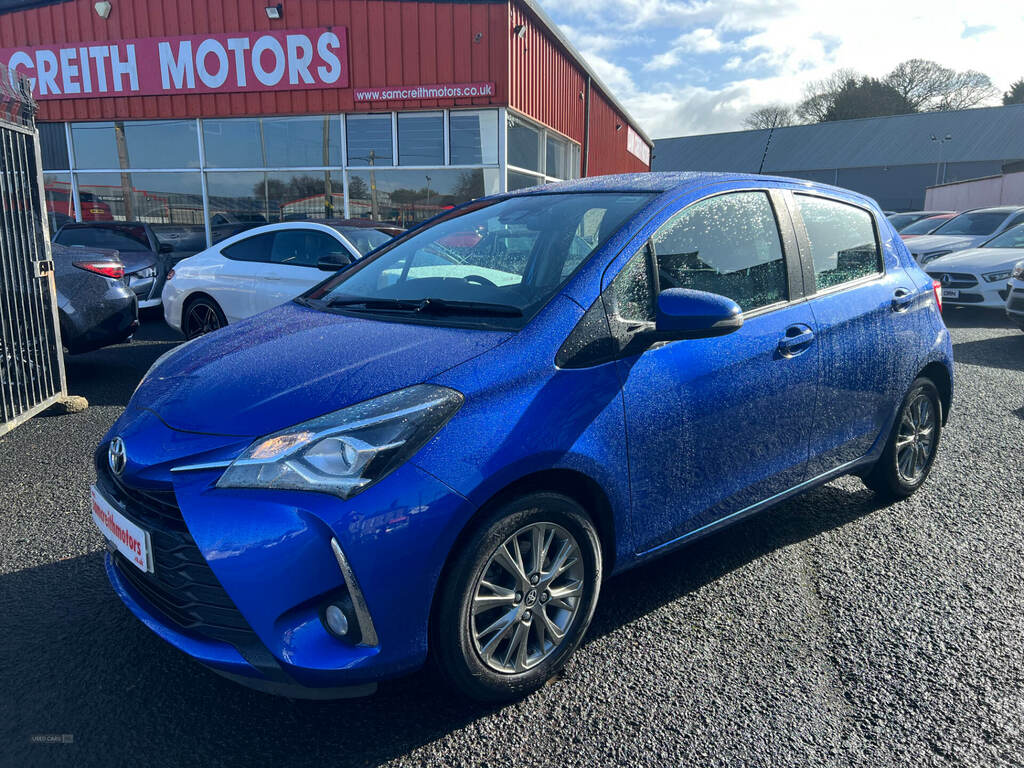 Toyota Yaris 1.5 Vvt-i Icon Cvt KL19USV Blue #4