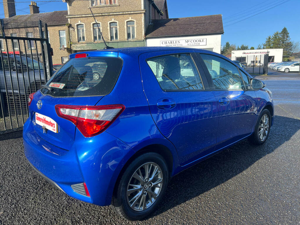 Toyota Yaris 1.5 Vvt-i Icon Cvt KL19USV Blue #5