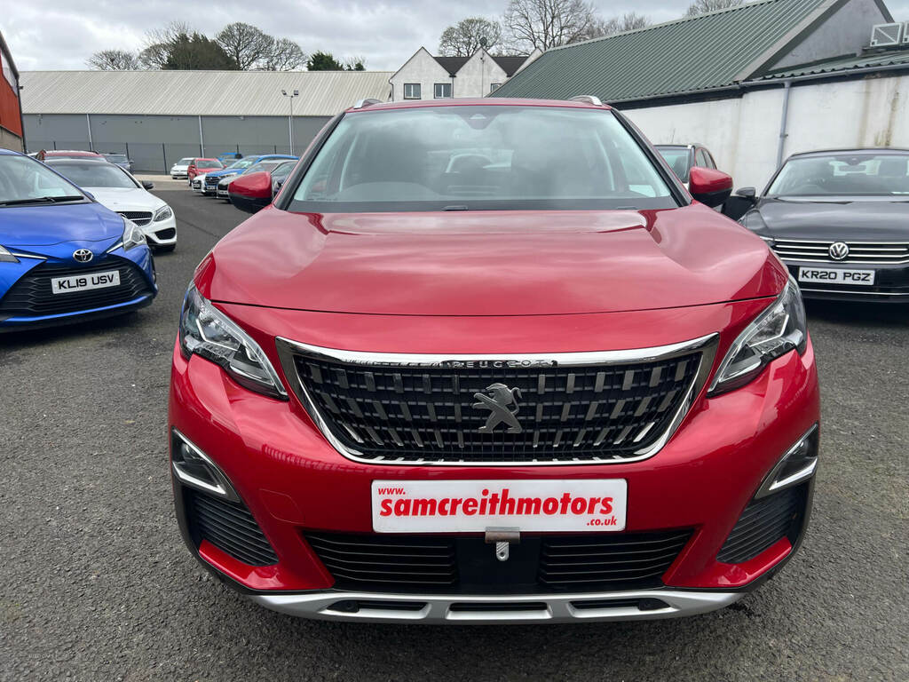 Peugeot 3008 1.5 Bluehdi Allure Eat8 LO20VWG Red #2