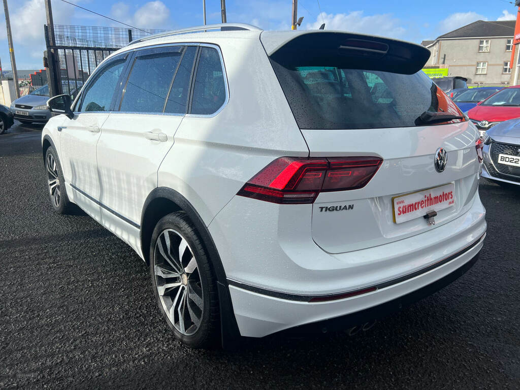 Volkswagen Tiguan 2.0 Tdi 150 4Motion R-line SD68EPE White #5