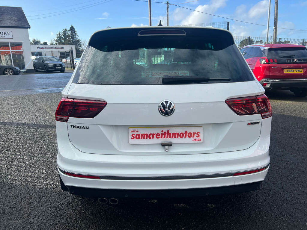 Volkswagen Tiguan 2.0 Tdi 150 4Motion R-line SD68EPE White #6