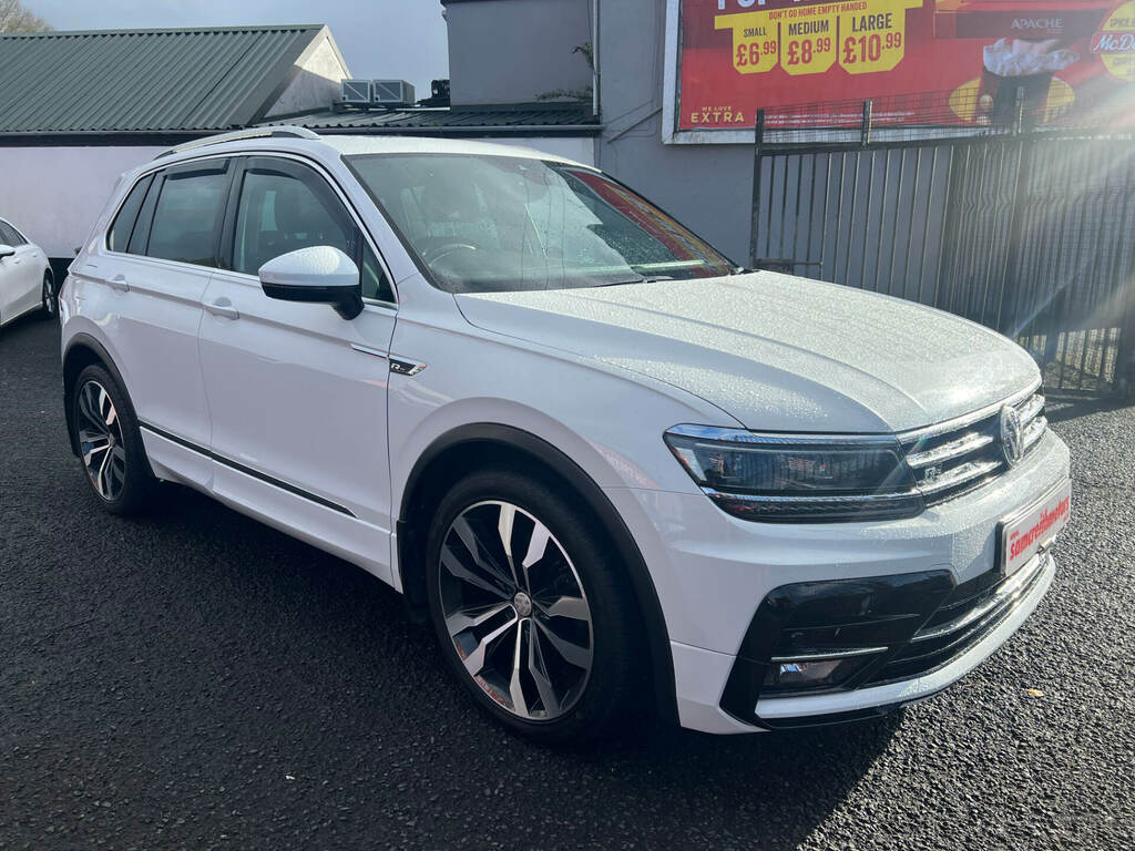 Volkswagen Tiguan 2.0 Tdi 150 4Motion R-line White