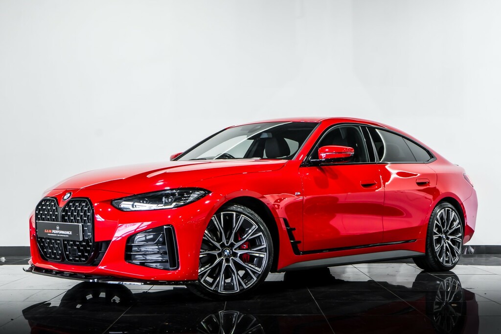 BMW 4 Series Gran Coupe Hatchback 2.0 420D Xdrive M Sport Gran Coupe 2022 Red #2