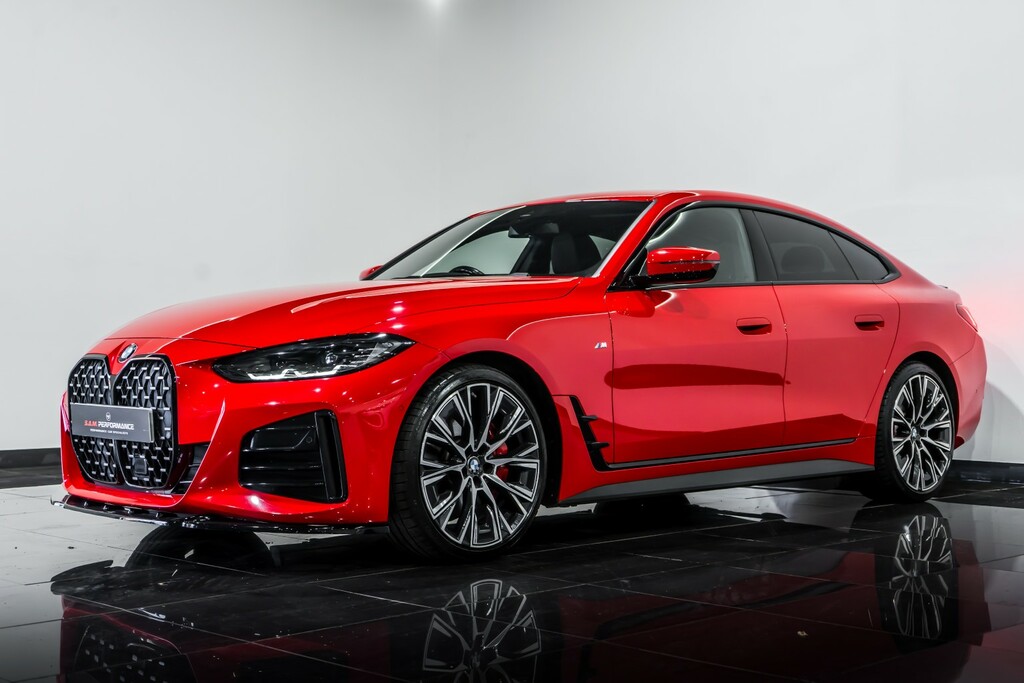 BMW 4 Series Gran Coupe Hatchback 2.0 420D Xdrive M Sport Gran Coupe 2022 Red #5