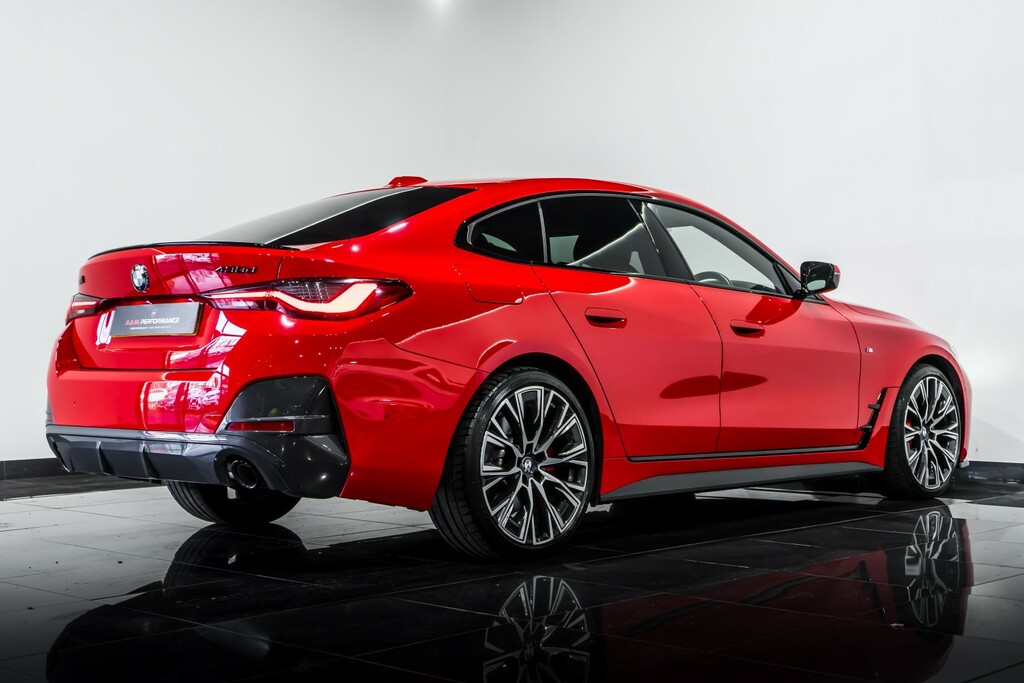 BMW 4 Series Gran Coupe Hatchback 2.0 420D Xdrive M Sport Gran Coupe 2022 Red #6
