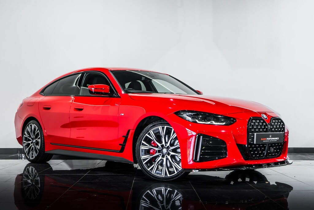 BMW 4 Series Gran Coupe Hatchback 2.0 420D Xdrive M Sport Gran Coupe 2022 Red