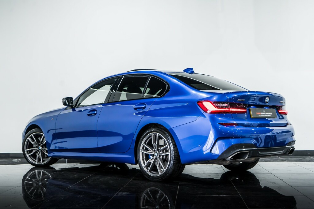 BMW 3 Series Saloon 3.0 M340d Xdrive Saloon 202070 YF70LVO Blue #4