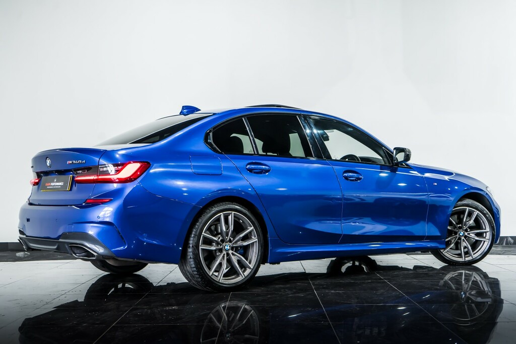 BMW 3 Series Saloon 3.0 M340d Xdrive Saloon 202070 YF70LVO Blue #3