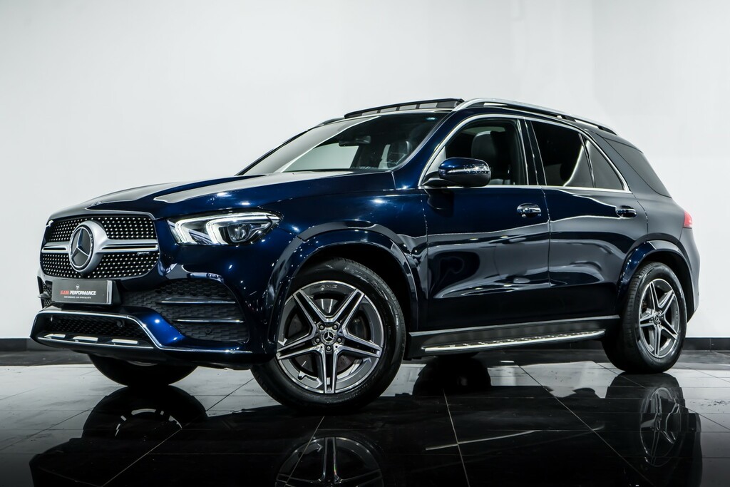 Mercedes-Benz GLE Class Suv 2.0 Gle300d Amg Line 202020 BU20HXB Blue #2