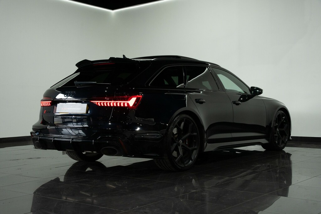 Audi RS6 Avant Estate 4.0 Tfsi V8 Vorsprung 202020 HSZ6255 Black #6