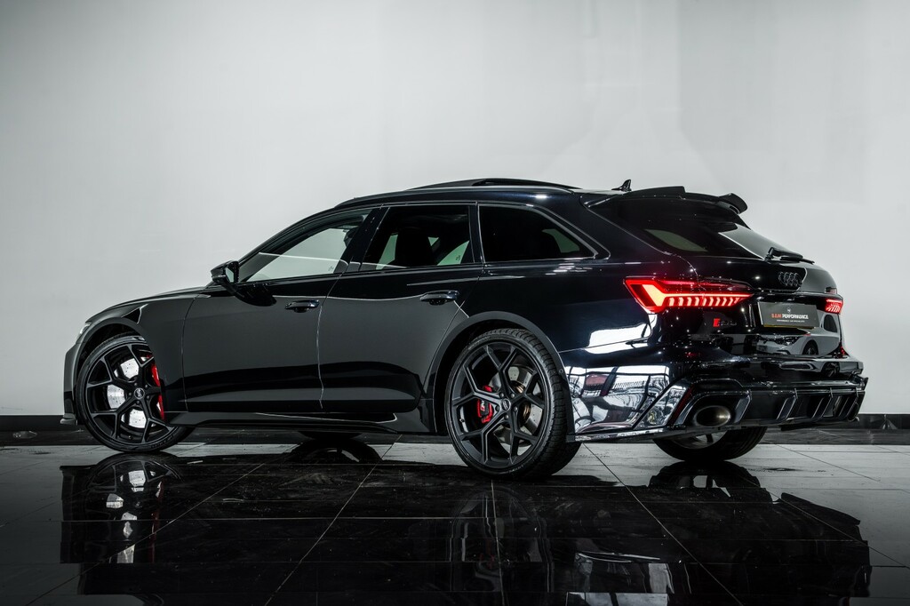 Audi RS6 Avant Estate 4.0 Tfsi V8 Vorsprung 202020 HSZ6255 Black #4