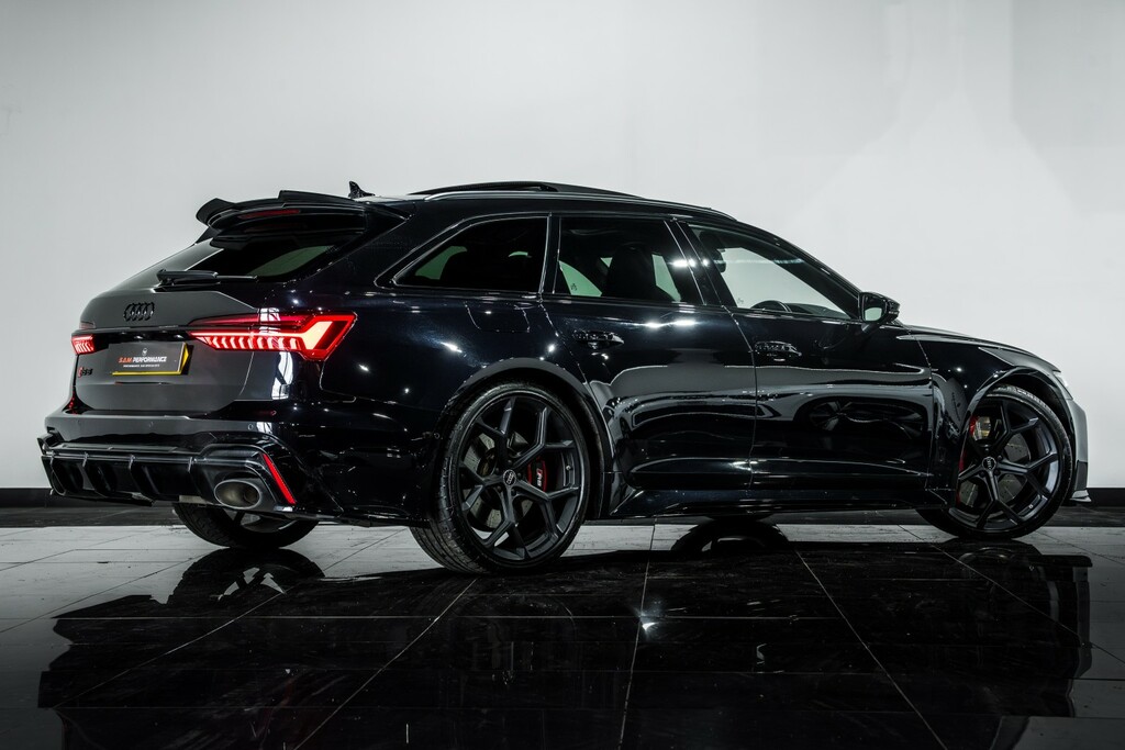 Audi RS6 Avant Estate 4.0 Tfsi V8 Vorsprung 202020 HSZ6255 Black #5