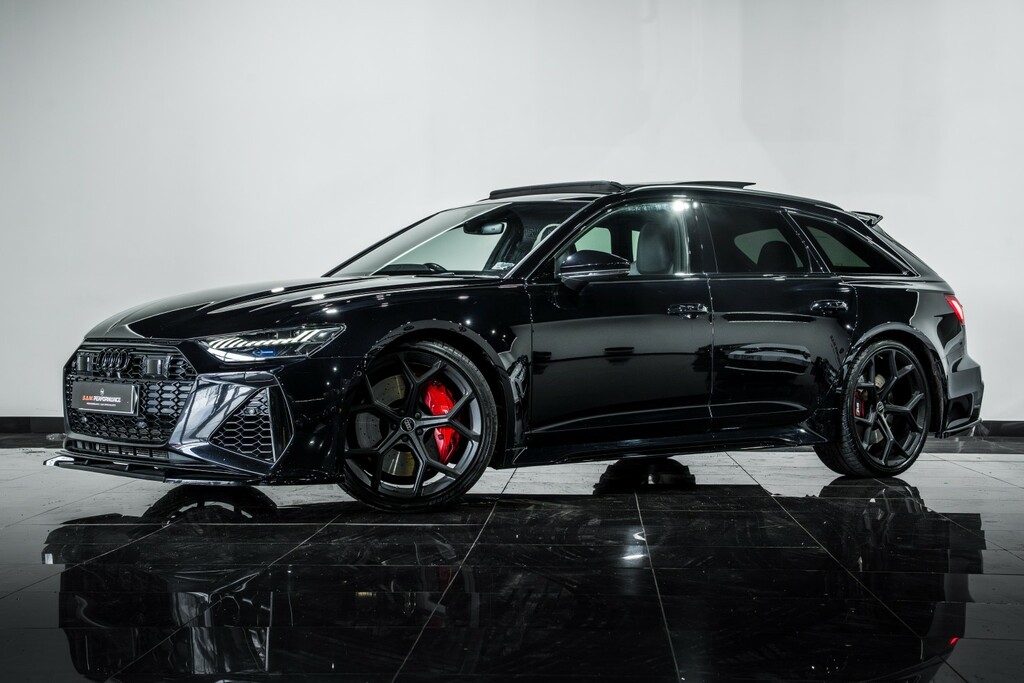 Audi RS6 Avant Estate 4.0 Tfsi V8 Vorsprung 202020 HSZ6255 Black #2