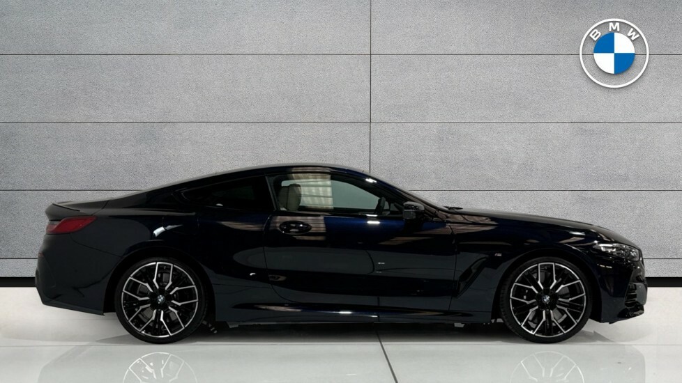 BMW 8 Series Gran Coupe 840I M Sport Coupe Black #6
