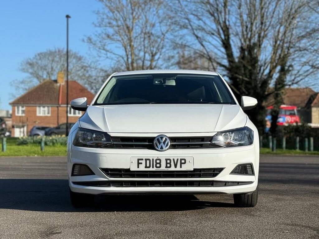 Volkswagen Polo Hatchback 1.0 Tsi Se Euro 6 Ss 201818 FD18BVP White #5