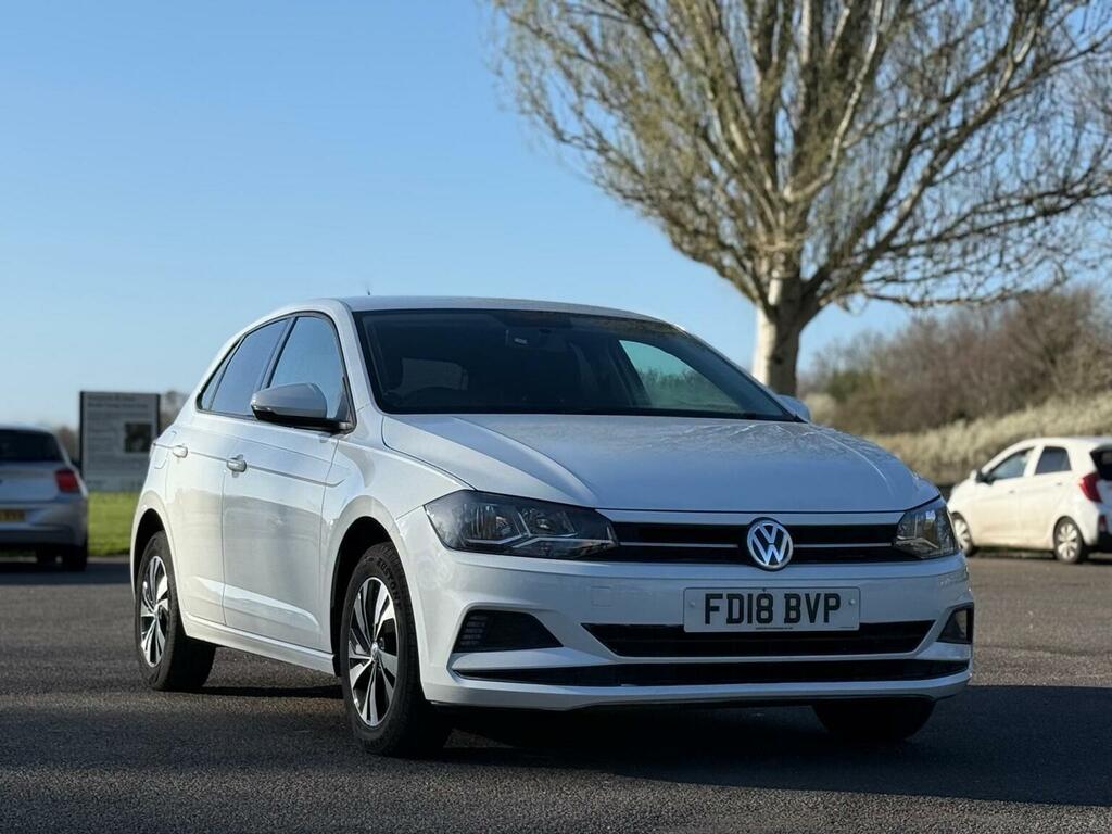 Volkswagen Polo Hatchback 1.0 Tsi Se Euro 6 Ss 201818 FD18BVP White #4
