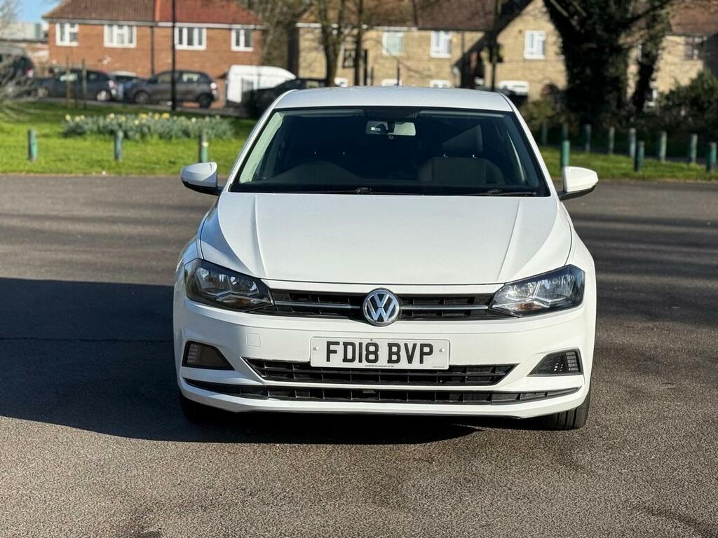 Volkswagen Polo Hatchback 1.0 Tsi Se Euro 6 Ss 201818 FD18BVP White #3