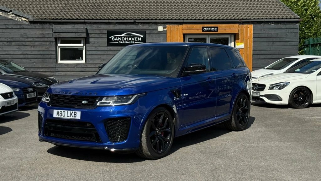 Land Rover Range Rover Sport 5L Svr SK71YBZ Blue #5