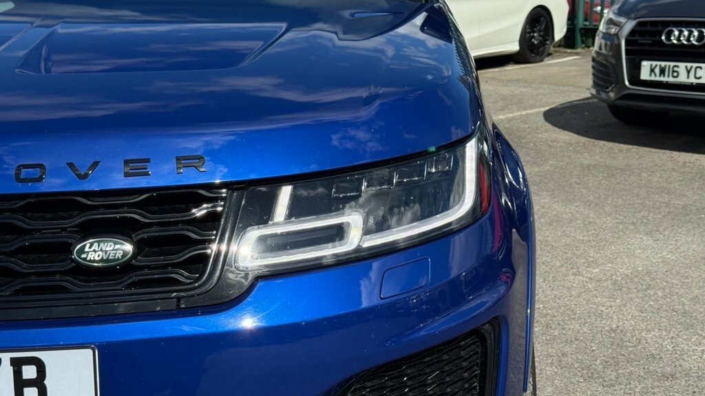 Land Rover Range Rover Sport 5L Svr SK71YBZ Blue #4