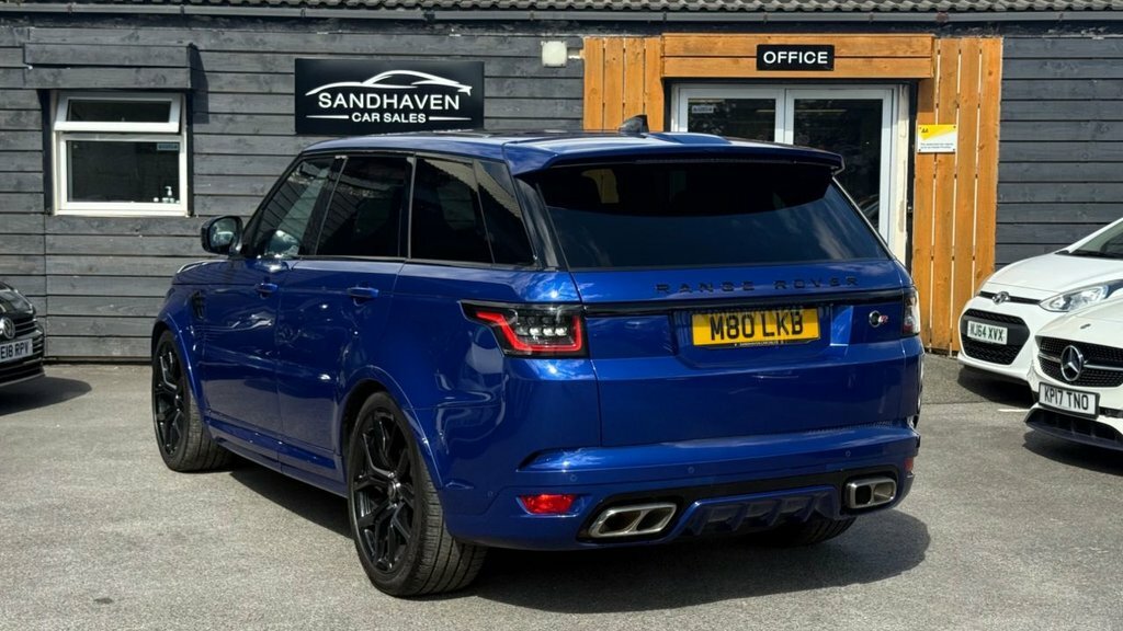 Land Rover Range Rover Sport 5L Svr SK71YBZ Blue #2