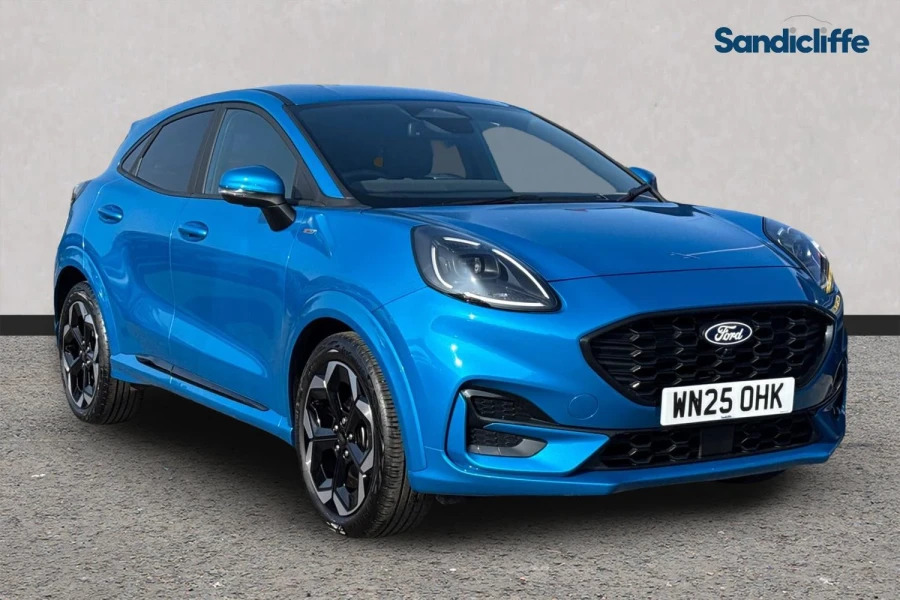 Ford Puma Puma St-line X 1.0L Ecoboost 155Ps Mhev 7 S Blue