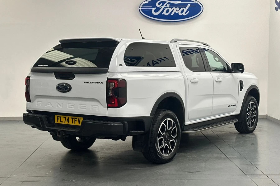Ford Ranger Ranger P703 Wildtrak Double Cab 3.0L Ecoblue V6 24 FL74TFV White #4
