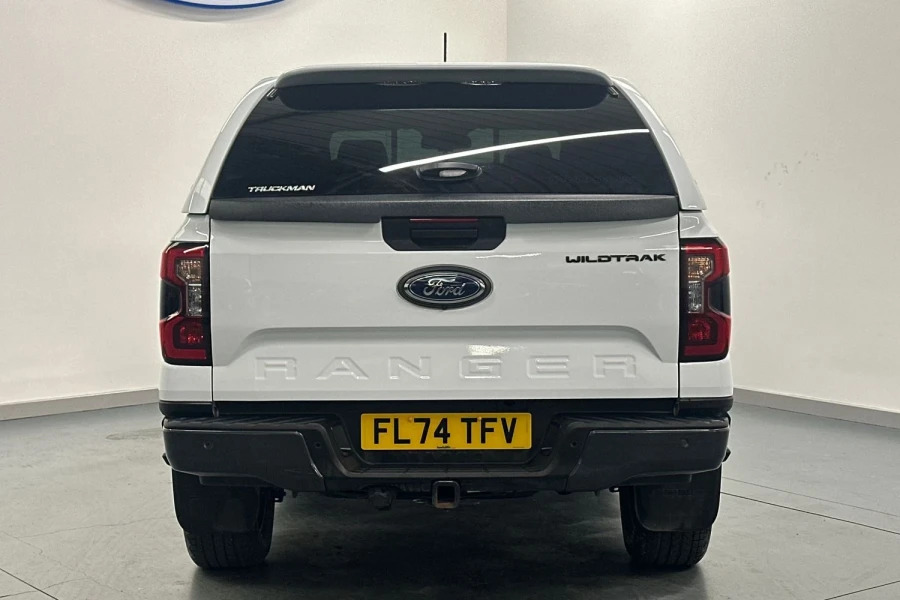 Ford Ranger Ranger P703 Wildtrak Double Cab 3.0L Ecoblue V6 24 FL74TFV White #5
