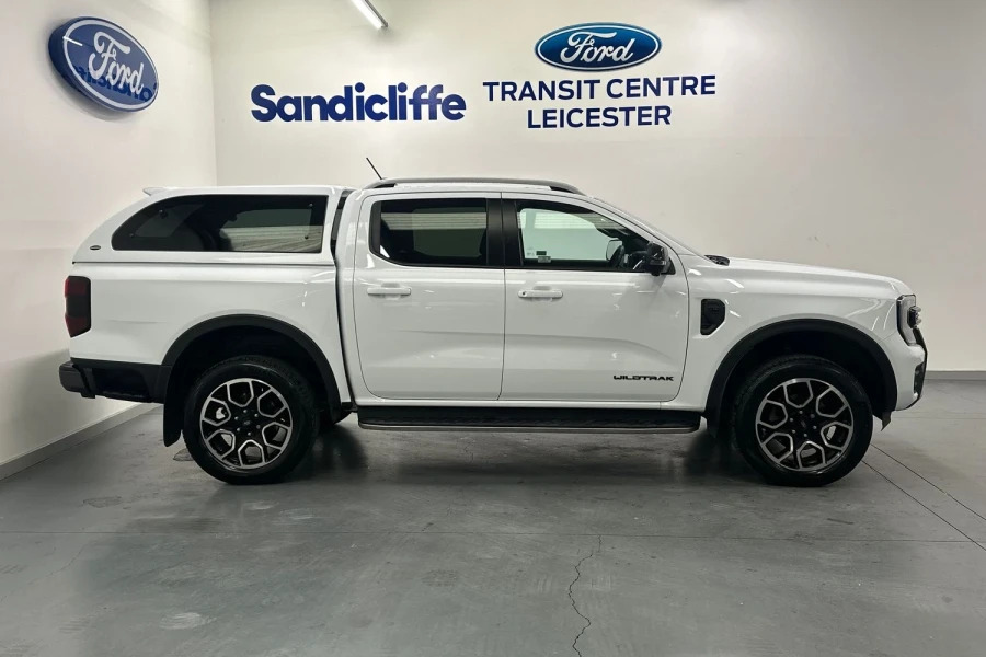 Ford Ranger Ranger P703 Wildtrak Double Cab 3.0L Ecoblue V6 24 FL74TFV White #3