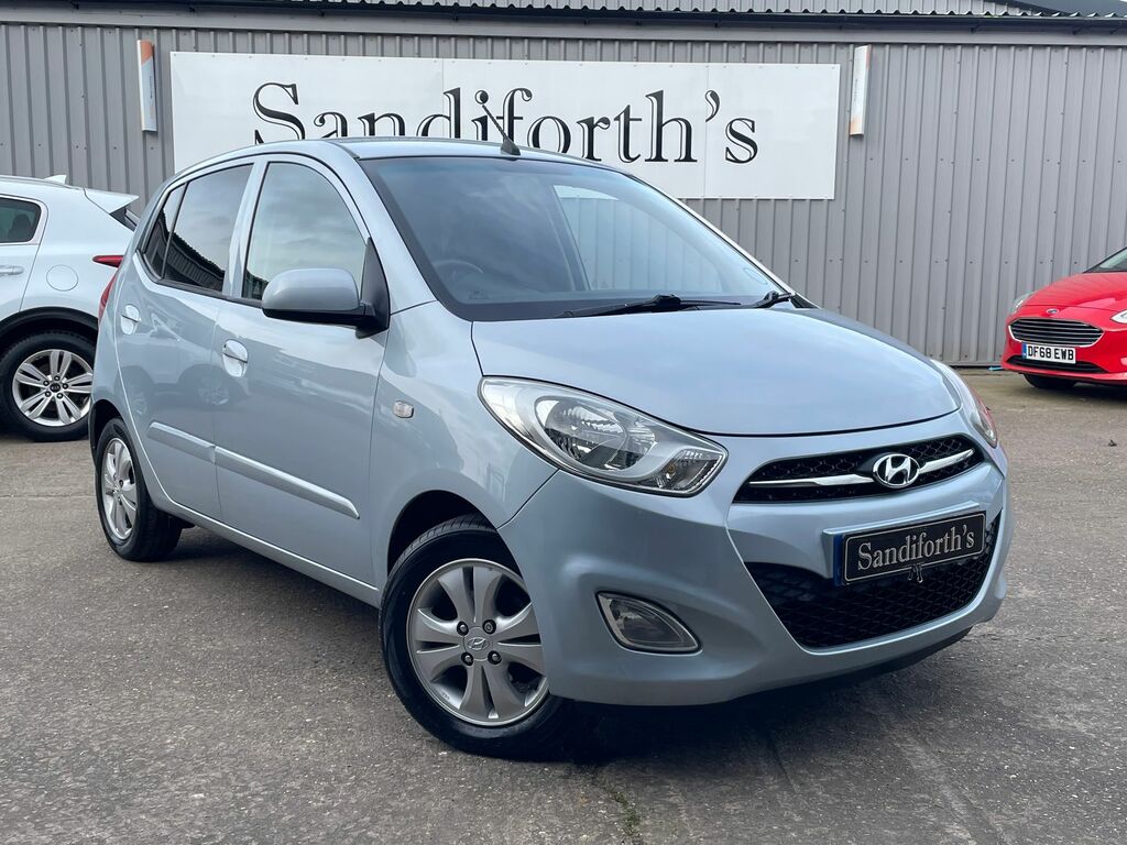 Hyundai I10 1.2 Active Hatchback Euro 5 85 Bh Silver