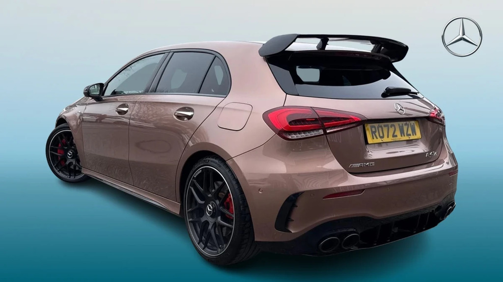 Mercedes-Benz A Class Amg A 45 S 4Matic Plus A RO72WZW Gold #2