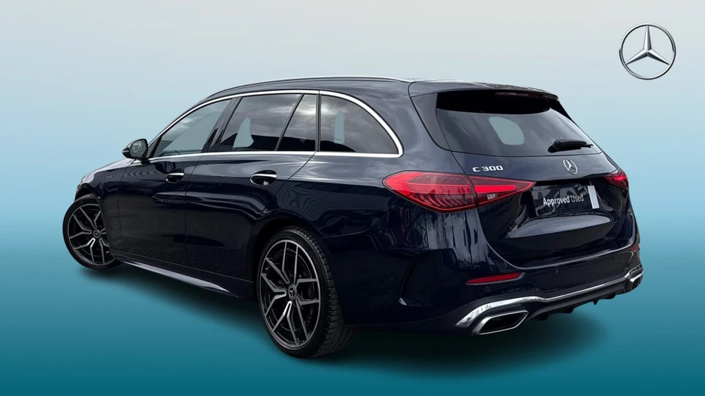 Mercedes-Benz C Class C 300 Amg Line Prem Mhe OX72LFO Blue #2