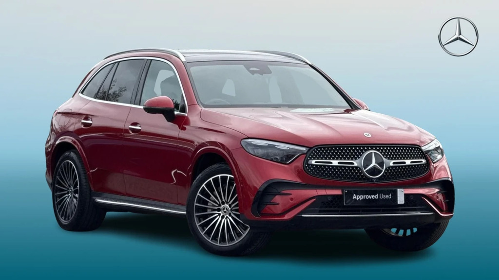Mercedes-Benz GLC Class Glc 300 Amg Ln Prem Mhev Red
