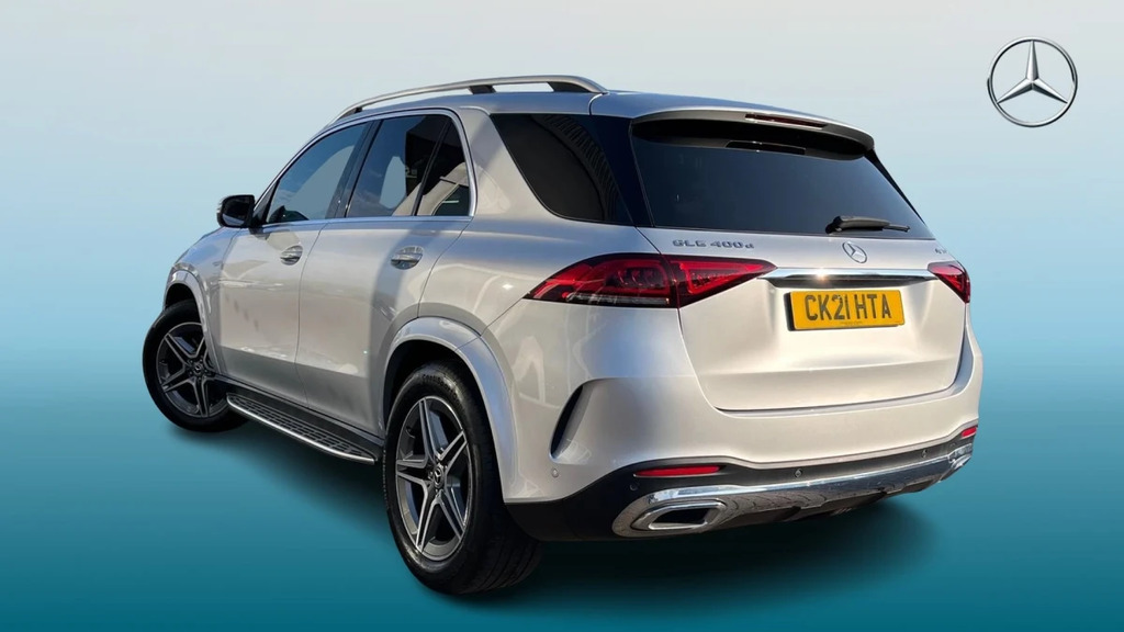 Mercedes-Benz GLE Class Gle 400 Amg Line Prem D 4 Silver #2