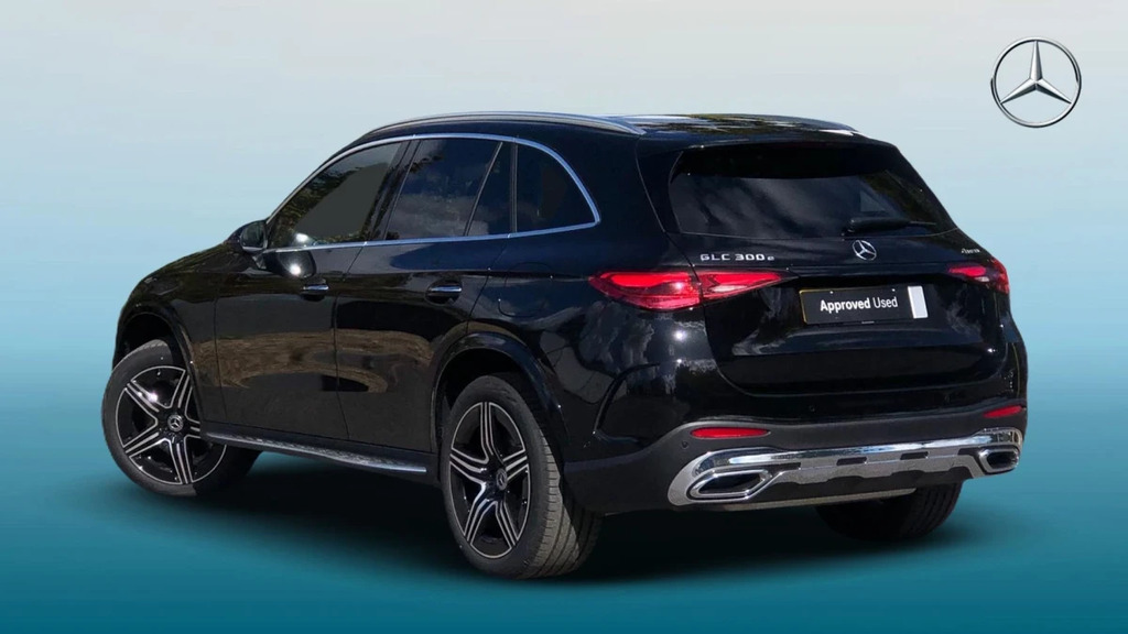 Mercedes-Benz GLC Class Glc 300 Amg Lne Premium E KP75OBC Black #2