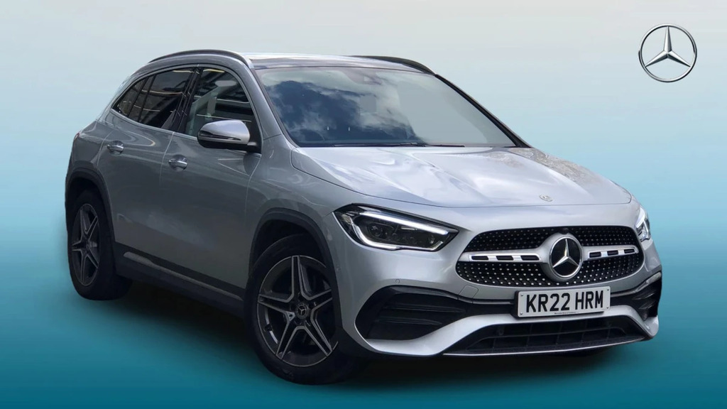 Mercedes-Benz GLA Class Gla 220 Amg Line Prem D Silver