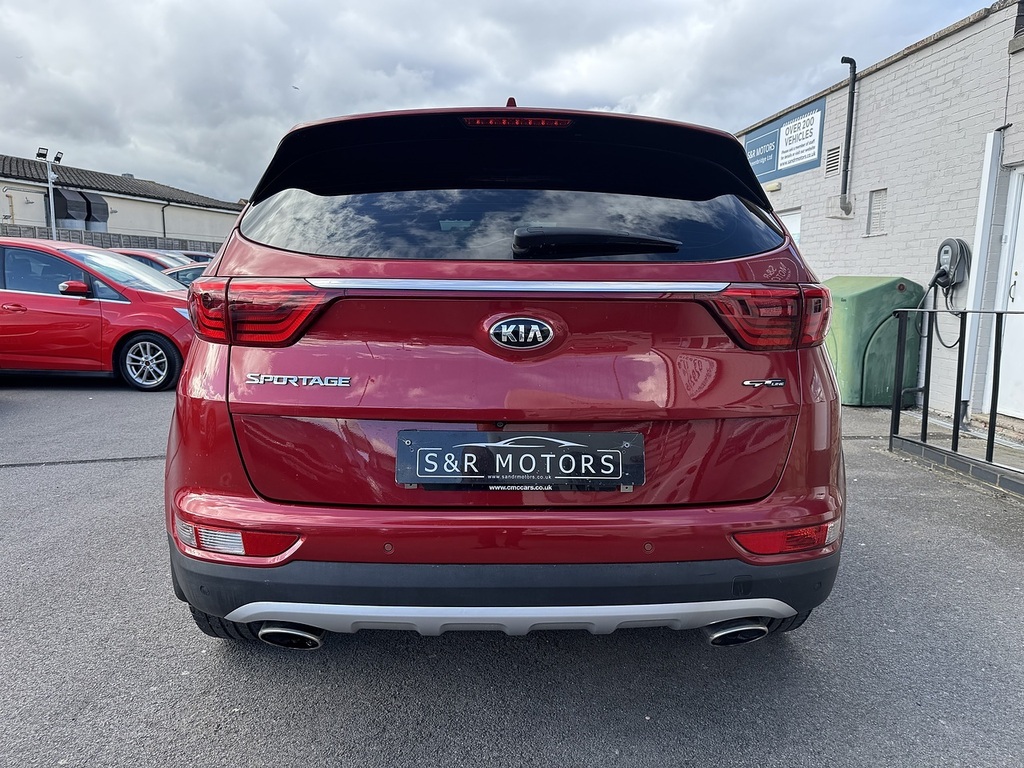 Kia Sportage T-gdi Gt-line Red #4