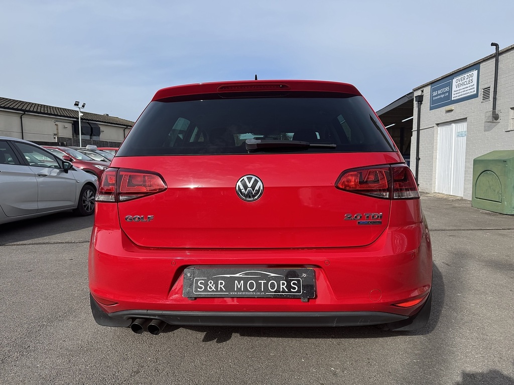 Volkswagen Golf Tdi Bluemotion Tech Gt YA64GWL Red #5