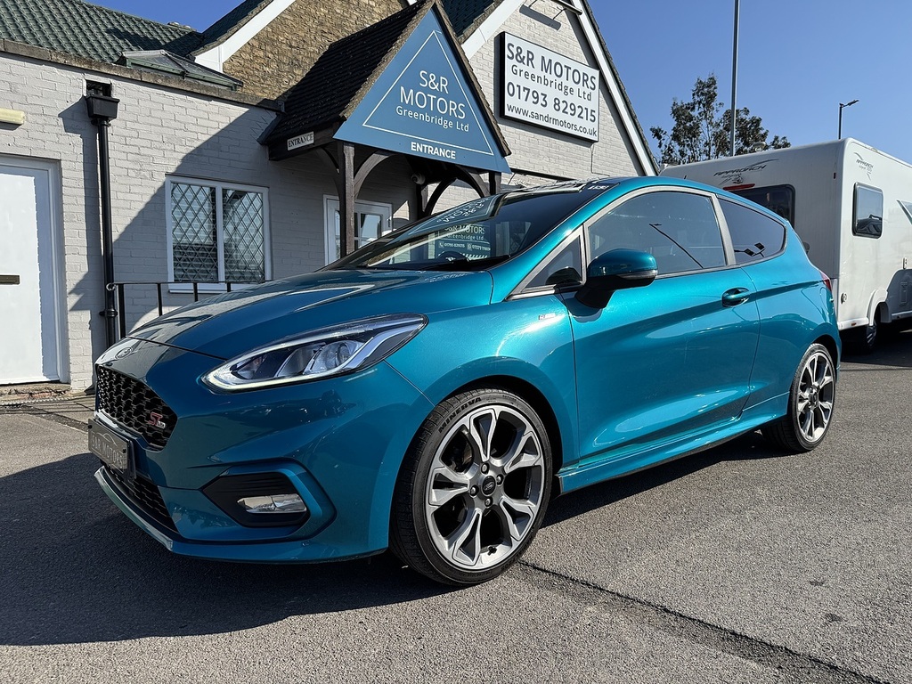Ford Fiesta T Ecoboost St-line RO18ASK Blue #3
