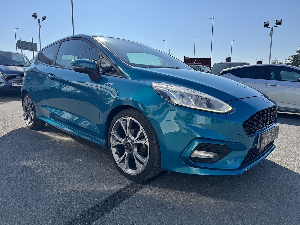 Ford Fiesta T Ecoboost St-line RO18ASK Blue #5
