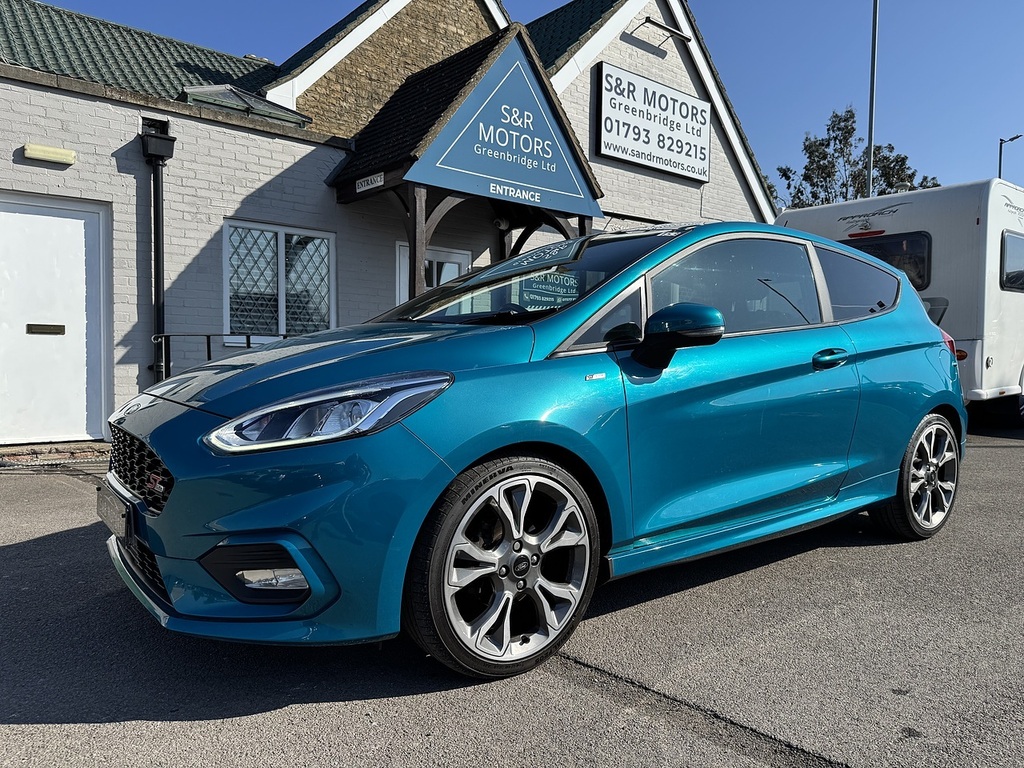 Ford Fiesta T Ecoboost St-line RO18ASK Blue #2