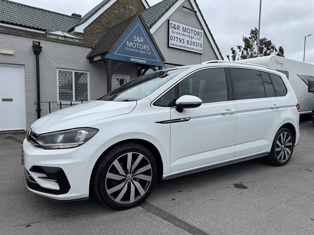 Volkswagen Touran Tdi R-line White