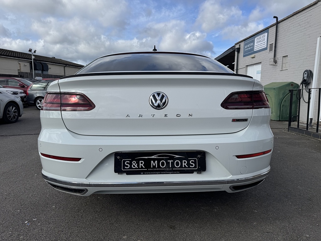 Volkswagen Arteon Tdi R-line White #5