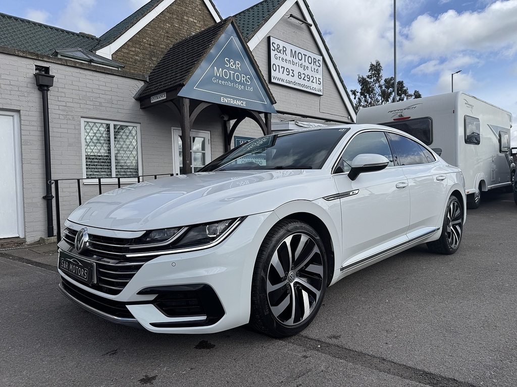 Volkswagen Arteon Tdi R-line White #2