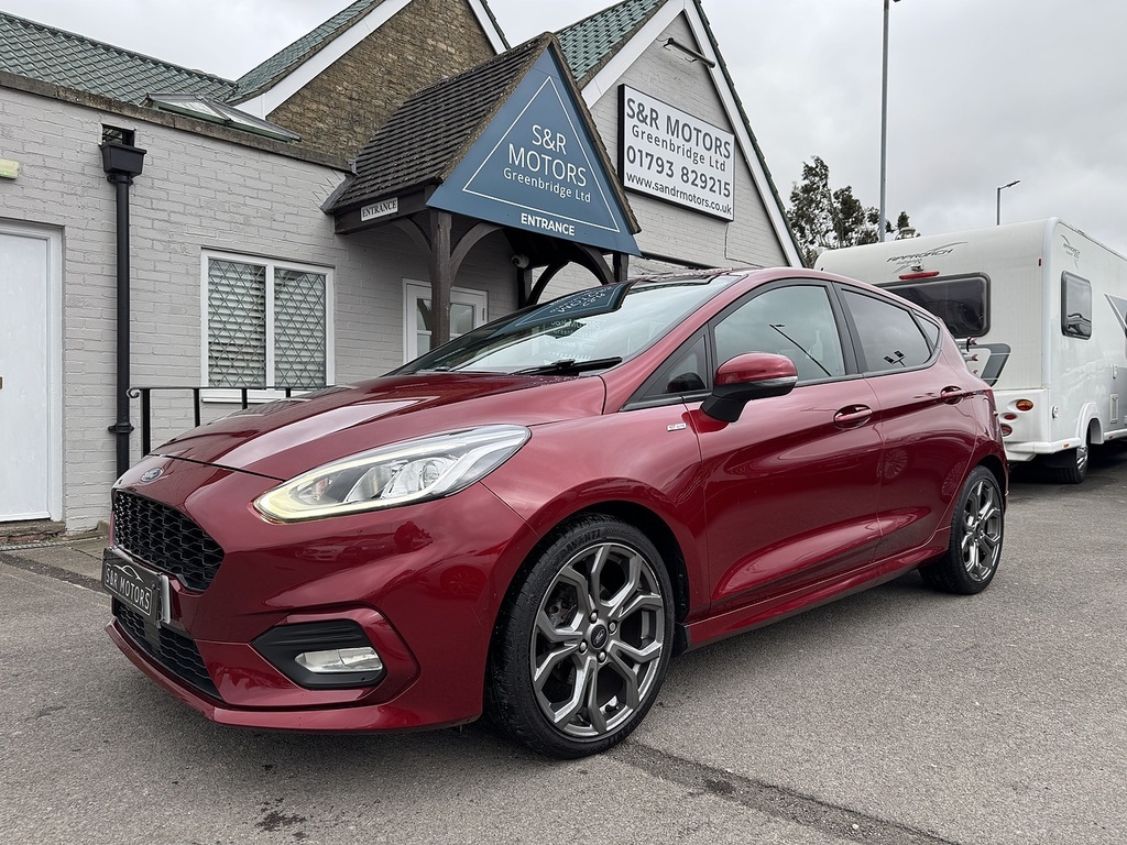 Ford Fiesta T Ecoboost St-line DN19WTT Red #2