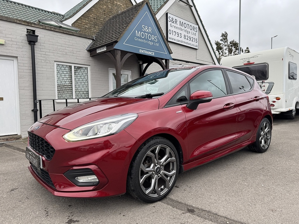 Ford Fiesta T Ecoboost St-line DN19WTT Red #3