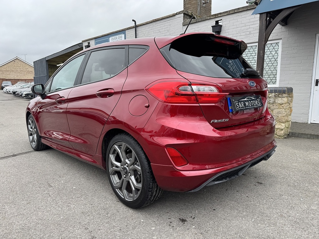 Ford Fiesta T Ecoboost St-line DN19WTT Red #4