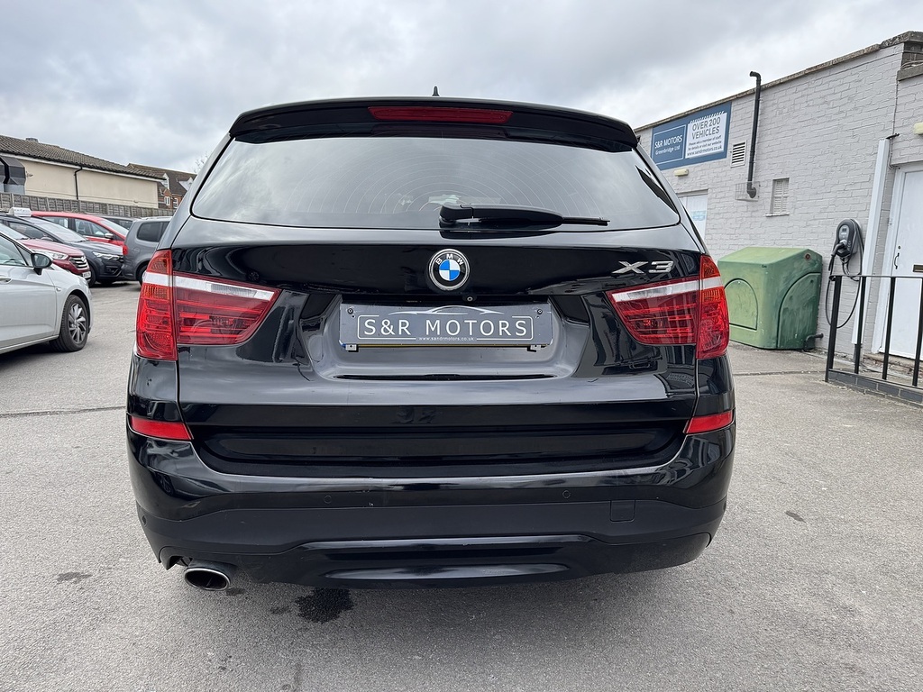 BMW X3 20D Se WJ65RKV Black #5