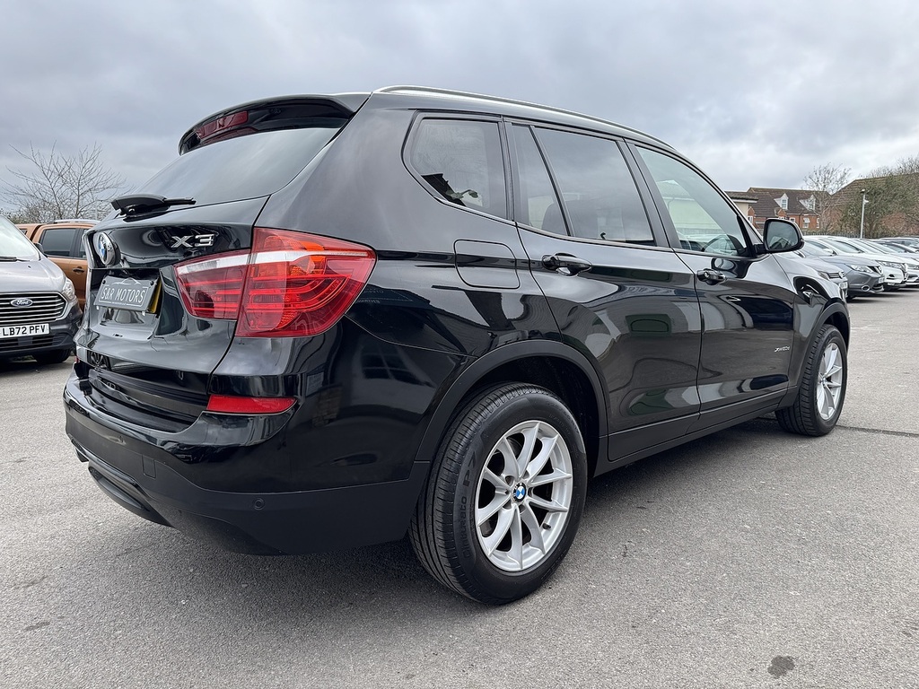 BMW X3 20D Se WJ65RKV Black #4