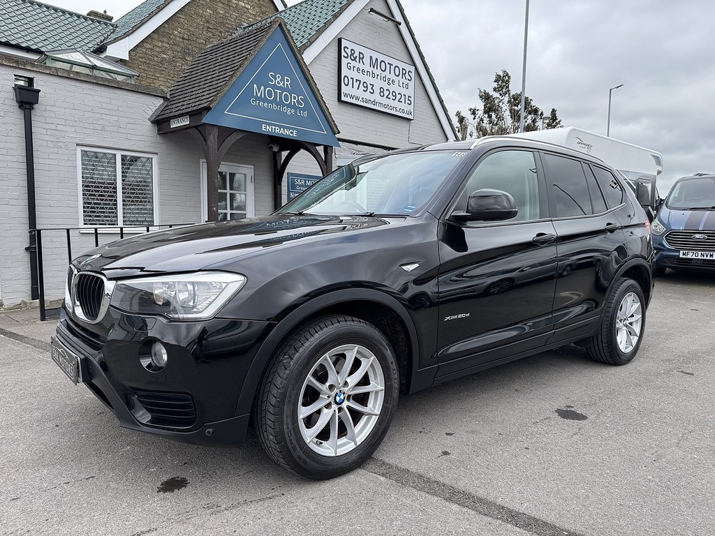BMW X3 20D Se WJ65RKV Black #2